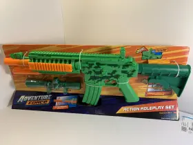 33475s Adventure Force Defender Action Roleplay Set Lights Sounds Vibrations Toy Gun