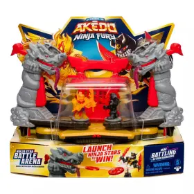 15330 Akedo Legends Of Ninja Fury Star Battle Arena Playset