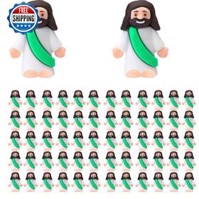Akfahoif B0d3fb2c4w Mini Jesus Figures Set Of 30pcs Action Little T