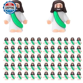 B0d3fb2c4w Akfahoif Mini Jesus Figures Set Of 30pcs Action Little T