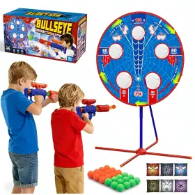 B0frs9t65b Aliex Spider Upgraded 2-in-1 Shooting Games Toys Rotating Target 2 Air Blasters And 24