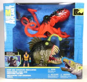 35574 Animal Planet Deep Sea Creature Encounter Playset Octopus Rare Retired I