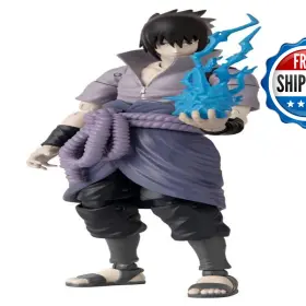 B0846p7zr2 Anime Heroes - Naruto Shippuden Uchiha Sasuke Action Figure 36902