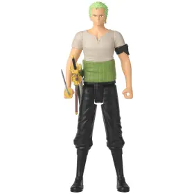 B0fgglcvp4 Anime Heroes Mega One Piece Roronoa Zoro 12in Action Figure Collectible