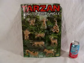 821-100 Aurora Original 1967 Tarzan King Of Jungle Playset Moc 2