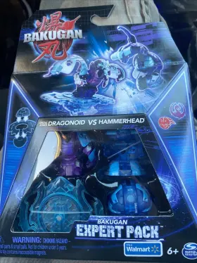 Bakugan 681147012776 3.0 Third Generation 2023 Expert Pack Special Attack Dragonoid Vs Ham