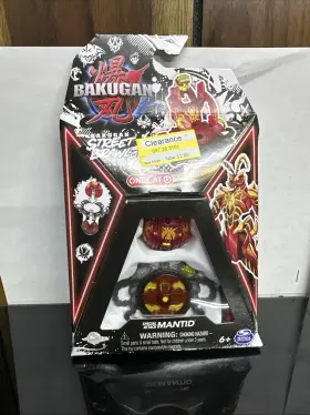 Bakugan 681147030985 Street Brawl Special Attack Mantid Figure Target Exclusive Red