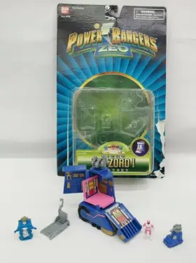 Bandai 045557025946 Power Rangers Zeo Micro Zord I Playset Open Played With Ty
