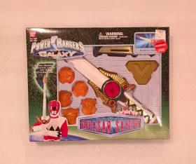 Bandai 045557042813 New Box Power Rangers Lost Galaxy Quasar Saber Set 4281 1998 Sealed