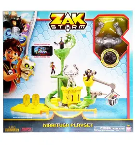 Bandai 045557415815 Zak Storm Marituga Playset With Morlock And Level-up Coin New