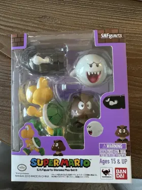 2271566 Bandai Super Mario S.h.figuarts Play Set D Koopa Goomba Boo Bullet Bill 2015