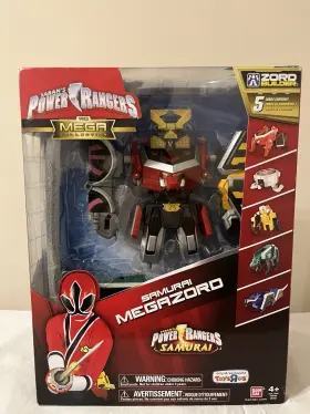 31980 Bandai Power Rangers Samurai Megazord Playset With 5 Zords