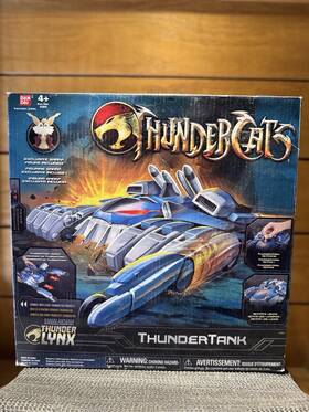 Bandai 33070 Thundercats Thundertank Playset With Snarf Figure Lights And Sounds