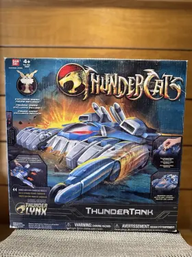 33070 Bandai Thundercats Thundertank Playset With Snarf Figure Lights And Sounds