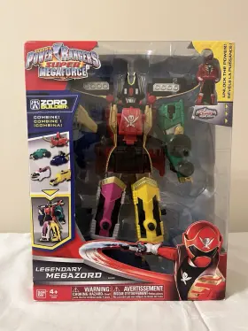 38095 Bandai Power Rangers Super Megaforce Legendary Megazord Playset