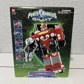 Bandai 4369 Power Rangers Lost Galaxy Centaurus Megazord Deluxe Playset Helmet