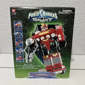 4369 Bandai Power Rangers Lost Galaxy Centaurus Megazord Deluxe Playset Helmet