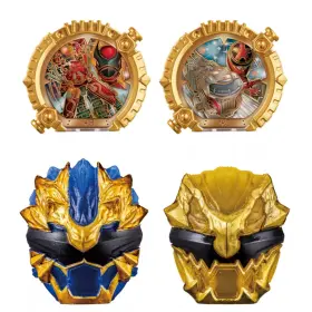 Bandai 582769733482 No. 1 Sentai Gozyuger - Goju Leon And Tyranno King/ Oger Boonboomger Ring