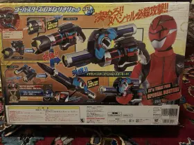 B00739w040 Bandai Power Rangers Tokumei Sentai Go-busters Ichigan Sougan Dx Set Buster Gear Series