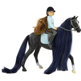 B08s7yv9zd Bandai Breyer Freedom Series Horse English Rider Set - Jet Charlotte 9.75 X 7
