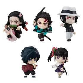 B0979qgwg7 Bandai Shokugan Demon Slayer Kimetsu No Yaiba Adverge Motion 3 Complete Set