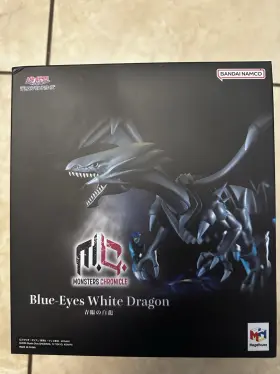 Mgh83527 Bandai Blue Eyes White Dragon Monster Chronicles Statue 1st Edition Yu-gi-oh