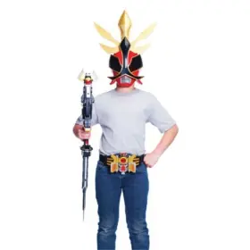31886 Bandai Namco Power Rangers Shogun Helmet Toy Figure Kids Ages 12