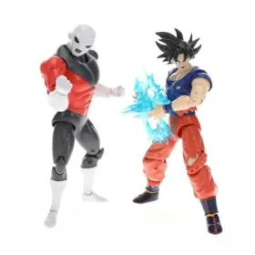 37178 Bandai Namco Toys & Collectibles America Dragon Ball Super - Goku Ultra Instinct Sign Vs Jiren 6.5 Inch Battle Pack Action