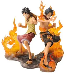 B004vzyll4 Banpresto One Piece Dx Figure Brotherhood All Two Luffy Ace Japan