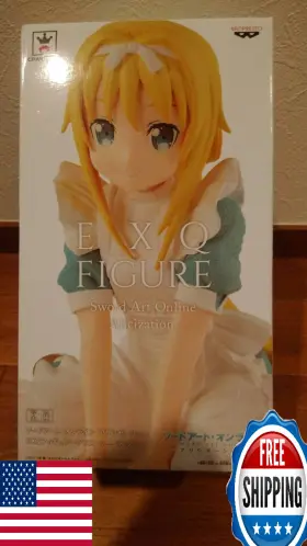 B07d3pyg9x Banpresto Sword Art Online Exq Figure Alice Schuberg Sky Blue