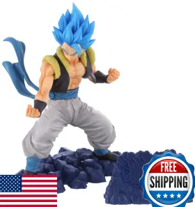 B07yz6m7v8 Banpresto 81843 Dragon Ball Z Dokkan Battle 5th Anniversary Ssgss Gogeta Figure