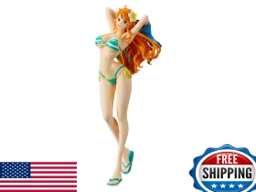 B09q33d1rd Banpresto Grandline Girls On Vacation Nami Ver A One Piece Collectible Figure
