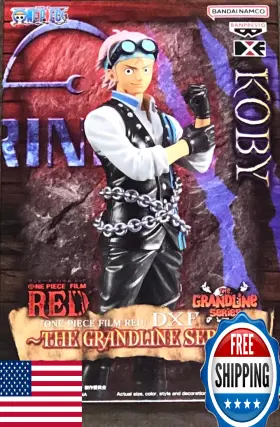 B0bzzlffr7 Banpresto One Piece Film Red Koby Dxf The Grandline Series Figure