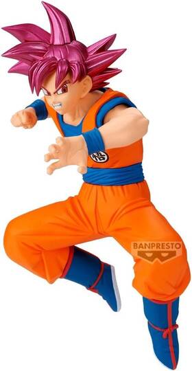 Banpresto B0dvlzlqbn Dragon Ball Super Saiyan God Son Goku Vs Beerus Figure