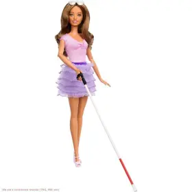 Barbie 194735176816 12.7 Inch Fashionistas Doll Brown Hair/brown Eyes Blind