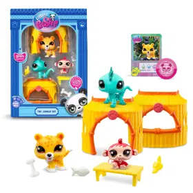Basic Fun 885561005158 Tiki Jungle Play Pack - Gen 7 Pets 50 51 52 Lps Collectible Figure