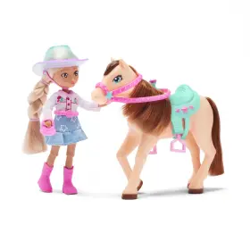 Battat 062243508811 Fashion Doll And Toy Horse Set Blonde Hair Brown Eyes Ages 3 Up