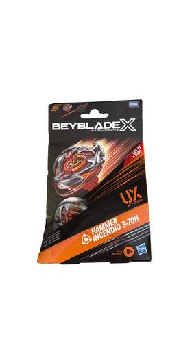 Beyblade Bx-09 X Hammer Incendio 3-70h Ux Series Hasbro