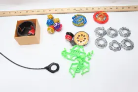 Pn00071857-missing Beyblade Pn00071857 Stadium Battle Set Tops And Blade Pull