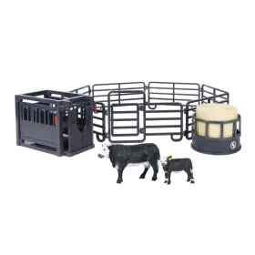 B08xwjwytx Big Country Toys 12-piece Ranch Set - Farm Animal For 3 Year Old Boys And