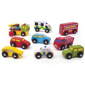 Bigjigs Rail B00juq4tca Wooden Vehicle Pack Bjt060