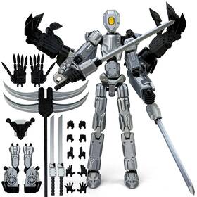 Binvin B0fdws49ss 8inch T13 Assembly Action Figure 3d Printed Multi-jointed Movable Toy Nov