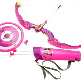 Bips24b Bisontec Bow And Arrow Playset With Lights Quiver Bright Night