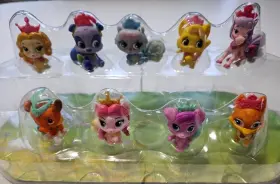 21493 Blip #21493 Palace Pets 9-piece Figurine Playset - New