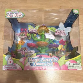 36525 Blip Toys Rare New Sealed Squinkies Zinkies Magic Secrets Flower Pot Playset