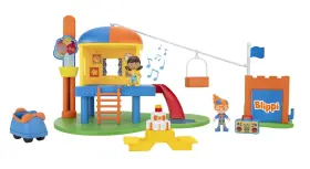 B08t4nk1kh Blippi S Ultimate Party Adventure Deluxe Playset - Includes Exclusive Bli
