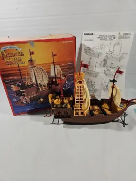 34100 Blue Box Hidden Adventures Pirate Ship Playset Micro Mini