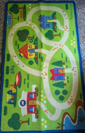 82730953 Blues Clues & You Melissa And Doug Neighborhood Activity Rug Mat