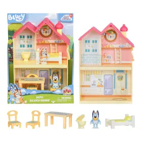 17614 Bluey Mini Home Playset Compact House With Carry Handle Three Different