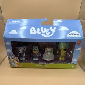 17655-0003 Bluey 17655-0003/11-r1 Halloween Playset Chloe Bingo Lucky Licensed Cartoon Figures